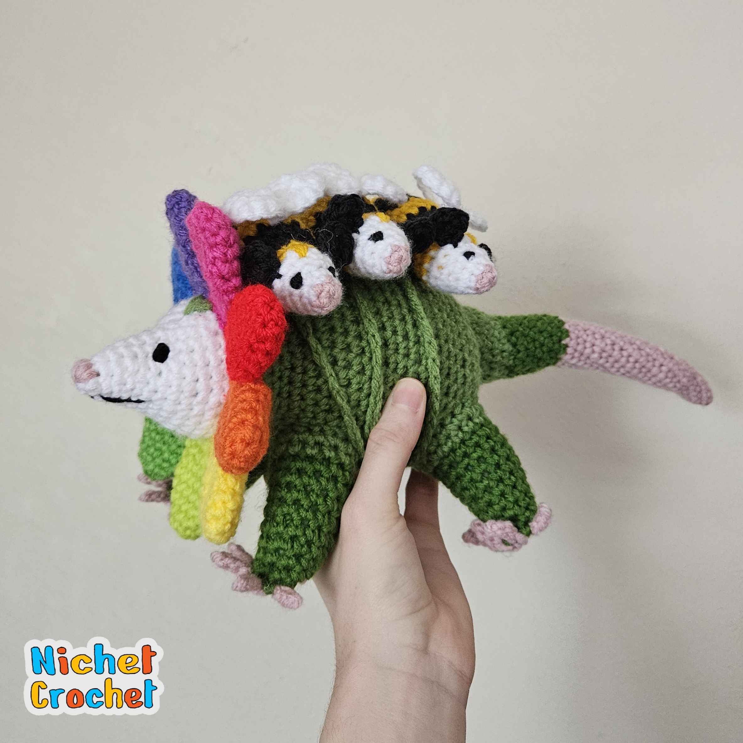 Baby Bee Posms for Flower Posms (3 pack) — Nichet Crochet